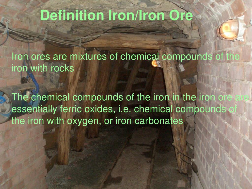 PPT Iron Ore PowerPoint Presentation, free download ID1832541