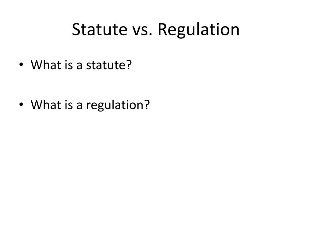 PPT The Current CFRA Statute PowerPoint Presentation, free download