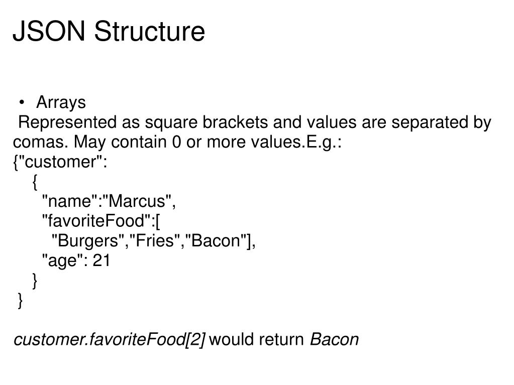 PPT JSON PowerPoint Presentation, free download ID1832997