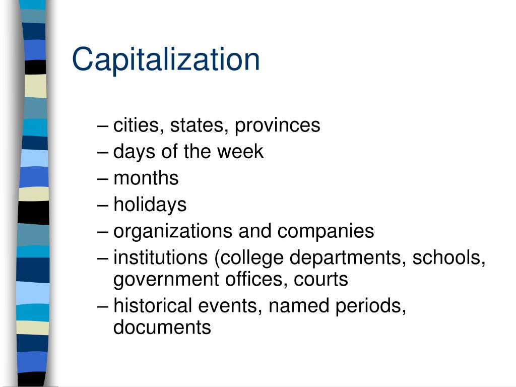PPT Review of punctuation and mechanics PowerPoint Presentation, free