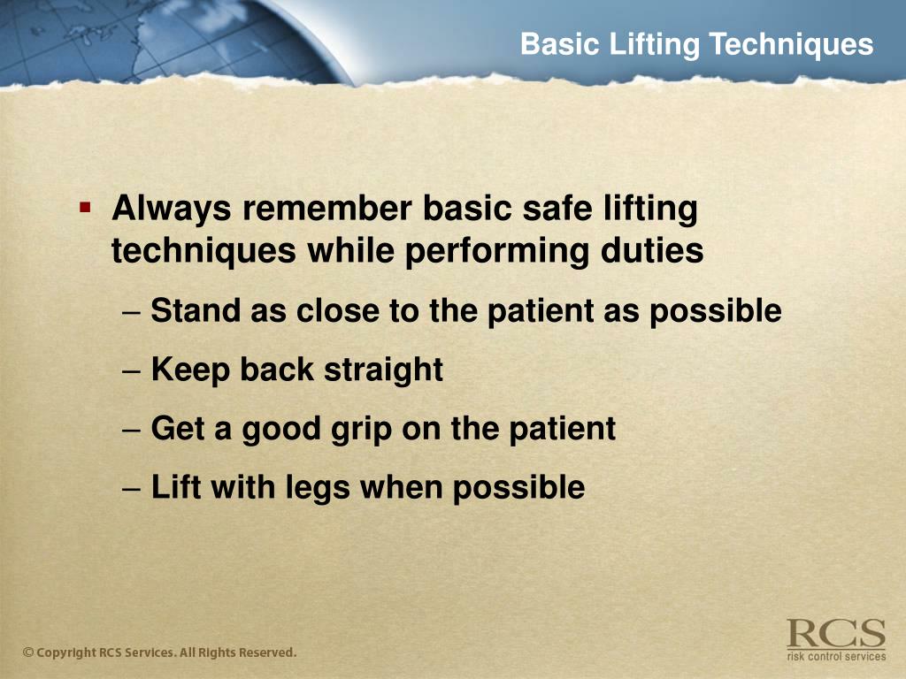 PPT Safe Patient Handling PowerPoint Presentation, free download ID1833705