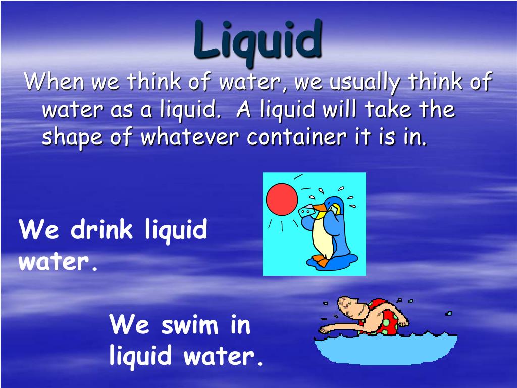 PPT MATTER THE 3 STATES OF WATER PowerPoint Presentation, free