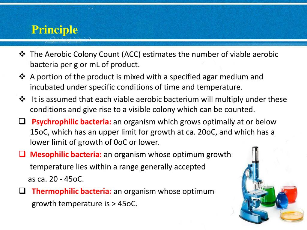 PPT Lab 3 Determination of Aerobic colony count in Foods PowerPoint