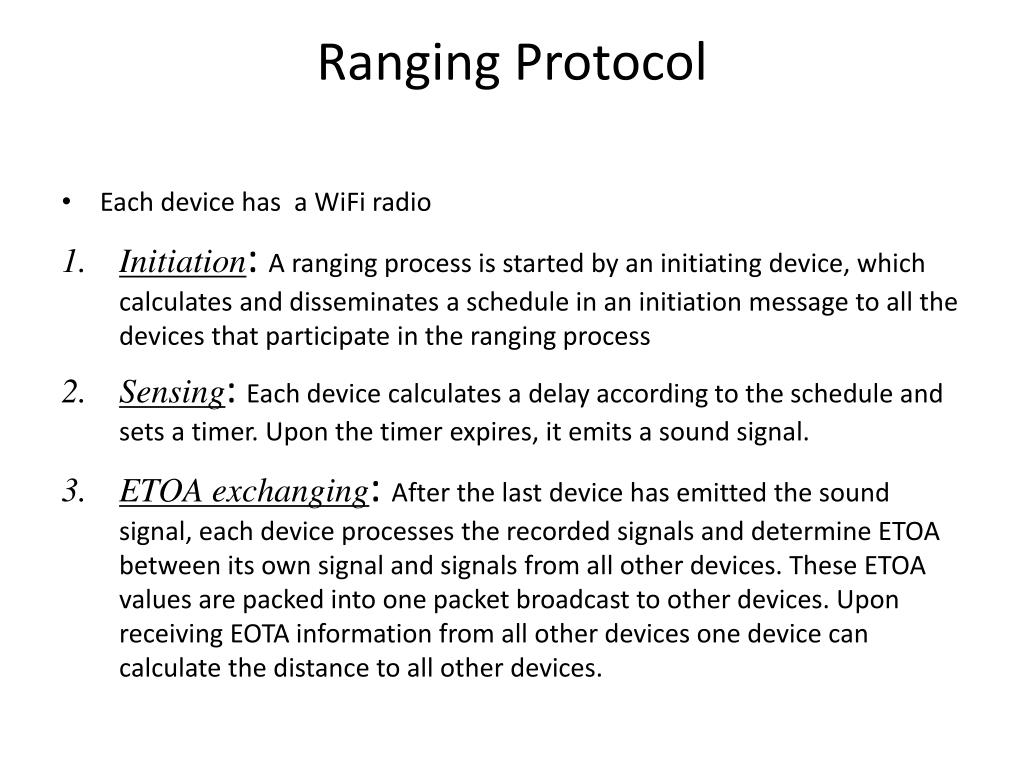 PPT BeepBeep A High Accuracy Acoustic Ranging System using COTS
