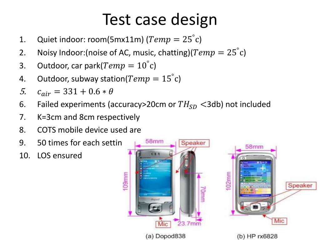 PPT BeepBeep A High Accuracy Acoustic Ranging System using COTS