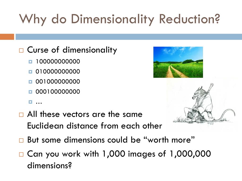 PPT Dimensionality Reduction PowerPoint Presentation, free download ID1838002