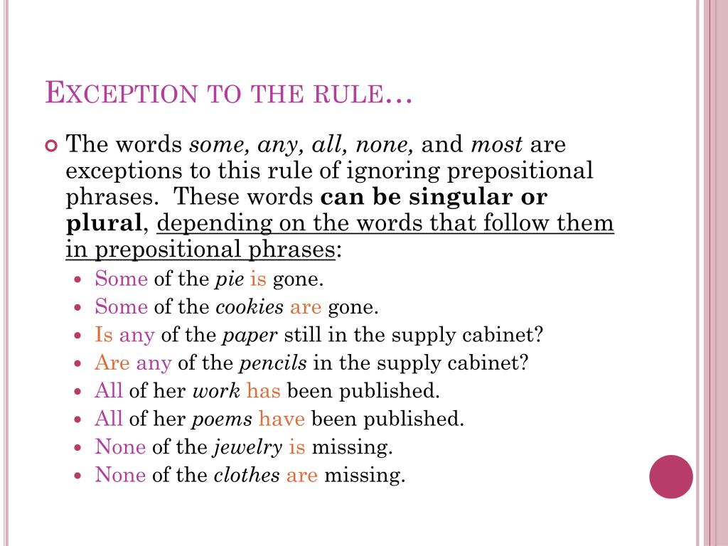 PPT Subject and Verb Agreement PowerPoint Presentation, free download