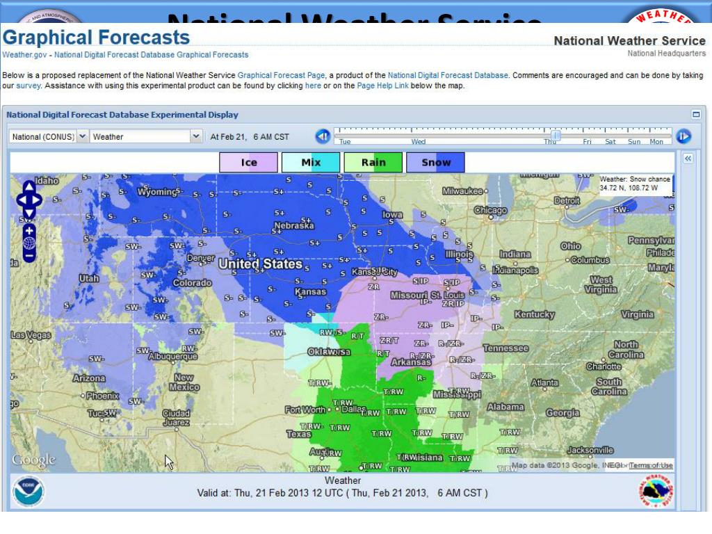 PPT National Weather Service PowerPoint Presentation, free download
