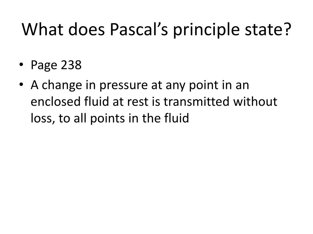 PPT Pascal’s and Bernoulli’s Principle PowerPoint Presentation, free