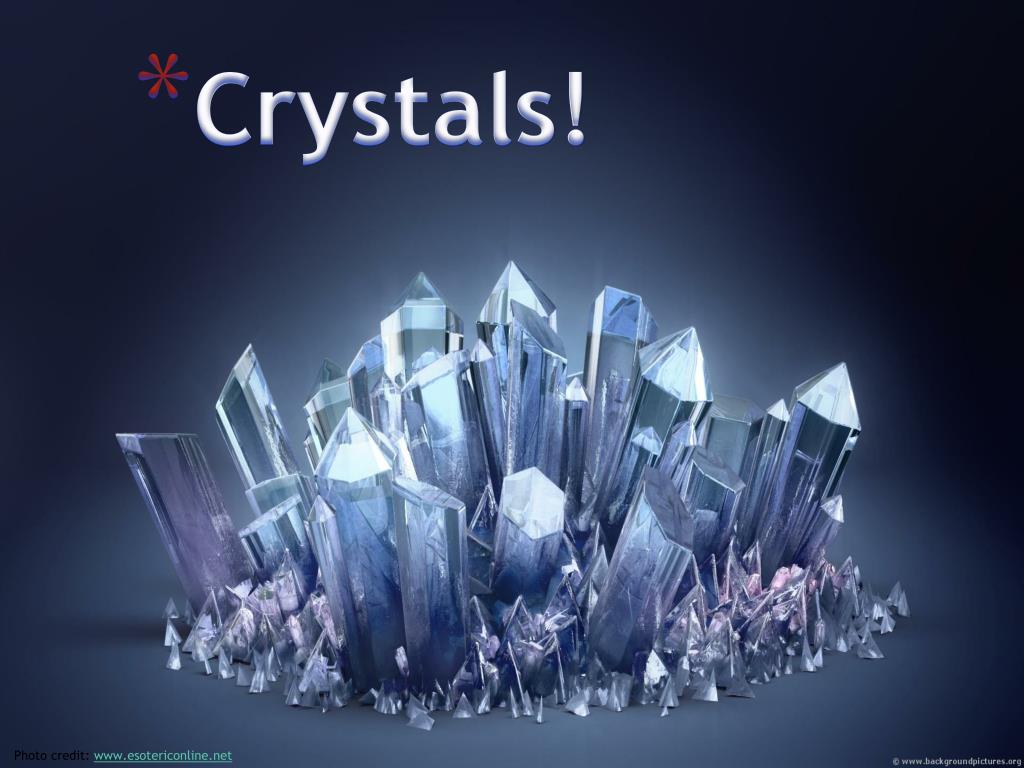 PPT Crystals! PowerPoint Presentation, free download ID1841850