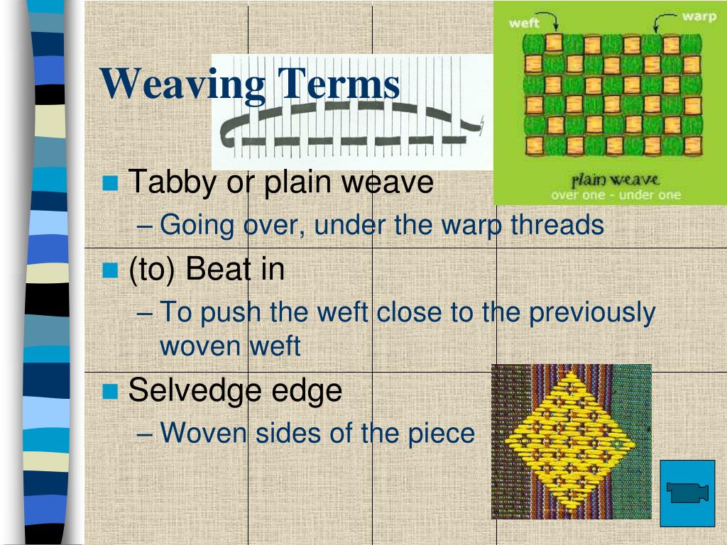 PPT Weaving & Kente Cloth PowerPoint Presentation, free download ID