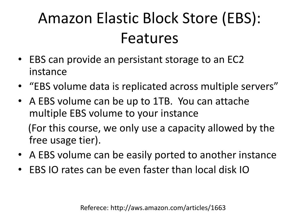 PPT Amazon Storage as a Service PowerPoint Presentation, free
