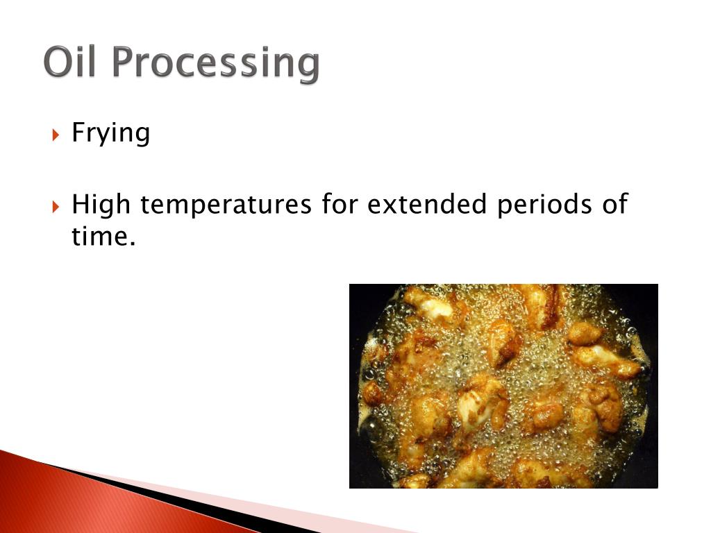 PPT Factors Effecting the Thermostability of Cooking Oils PowerPoint