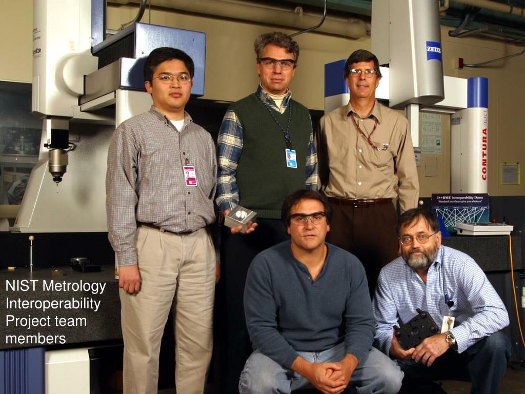 PPT NIST Support for Dimensional Metrology Interface Standards