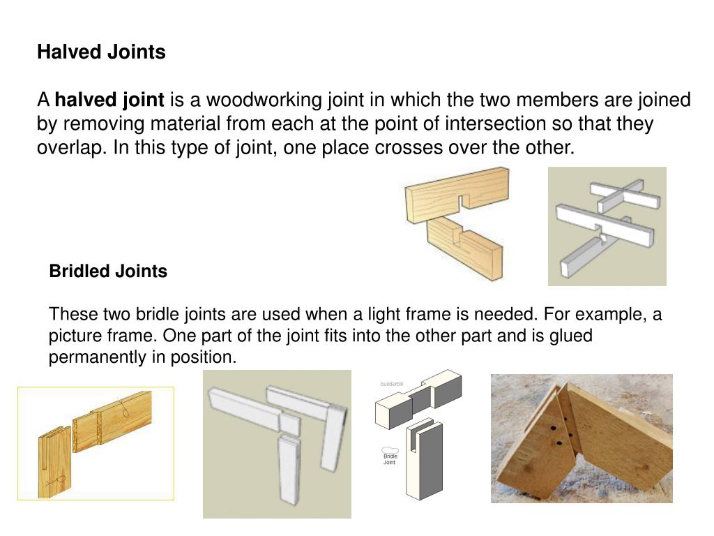 PPT TIMBER JOINERY PowerPoint Presentation, free download ID1848401