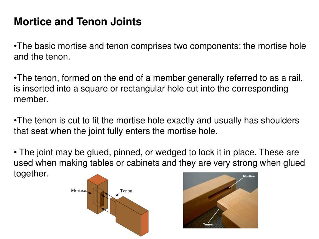 PPT TIMBER JOINERY PowerPoint Presentation, free download ID1848401