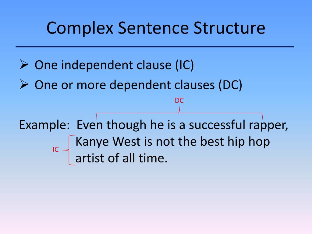 PPT Sentence Structure PowerPoint Presentation, free download ID