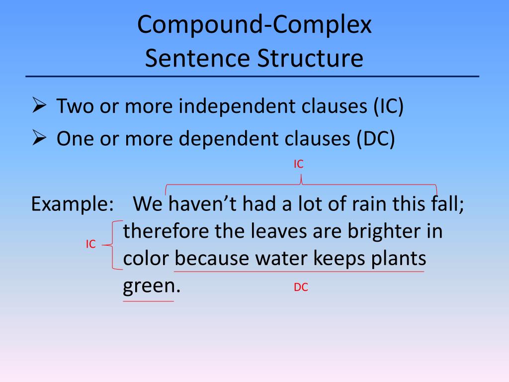 PPT Sentence Structure PowerPoint Presentation, free download ID