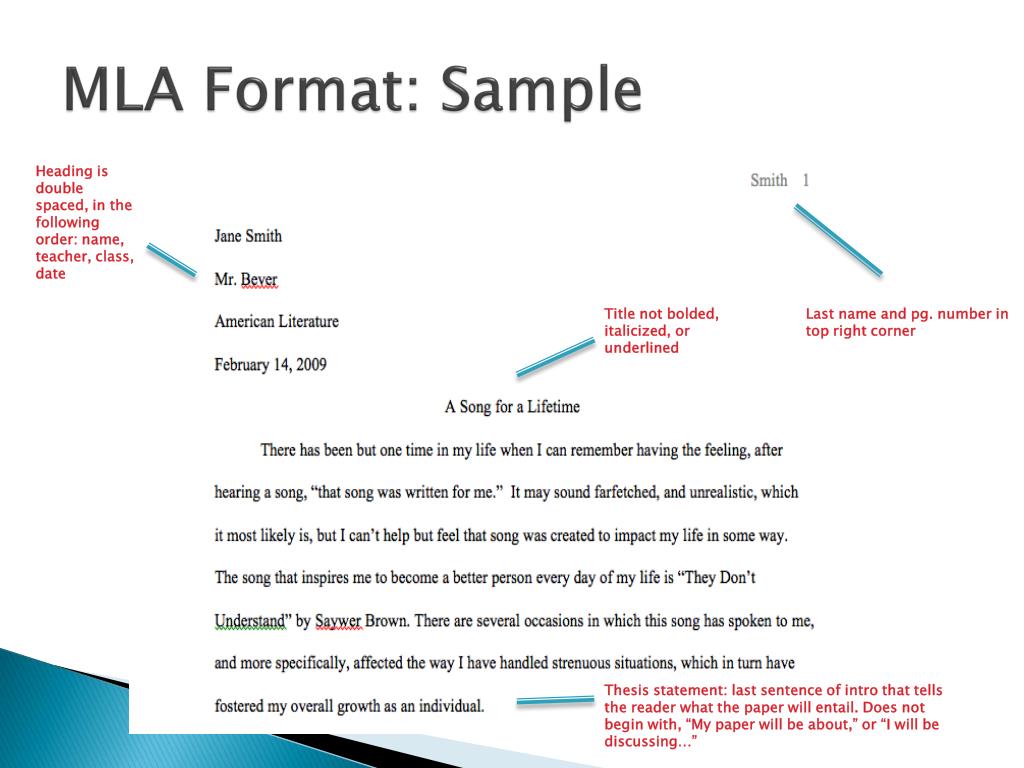 PPT MLA Writing Style PowerPoint Presentation, free download ID1849241