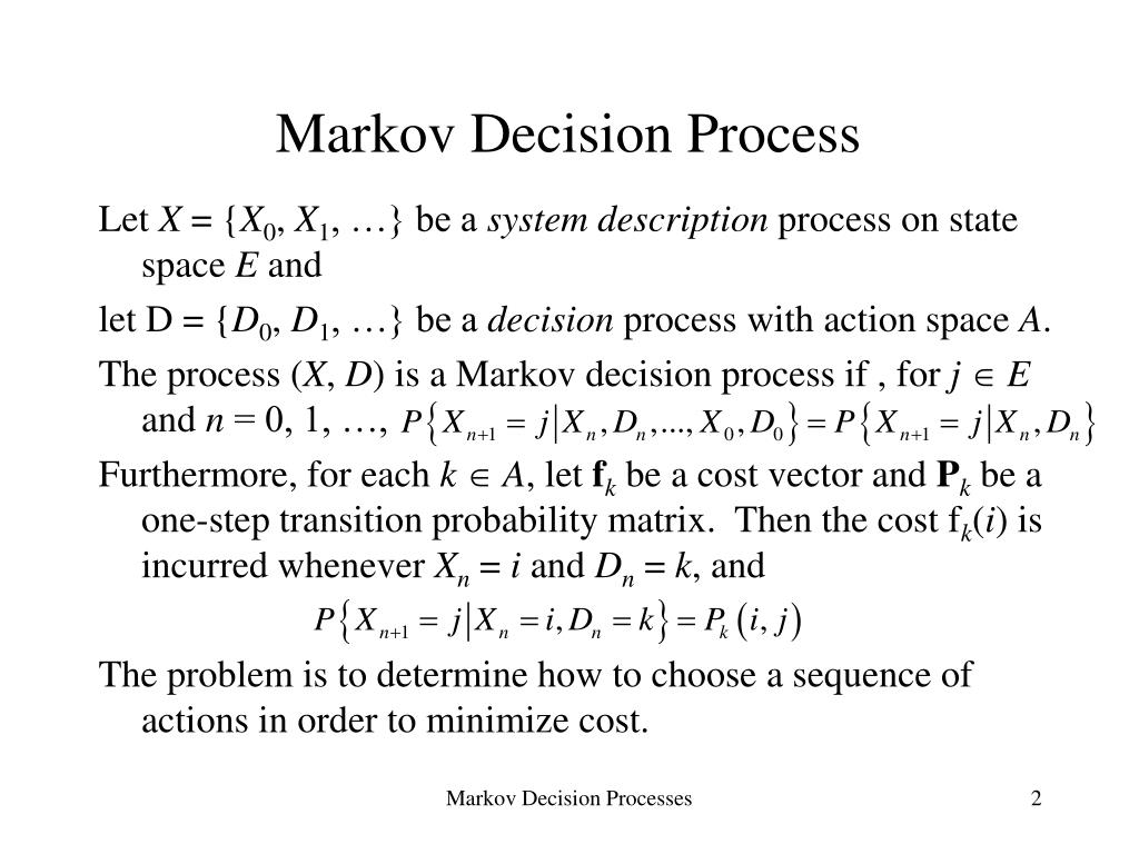 PPT Markov Decision Processes PowerPoint Presentation, free download