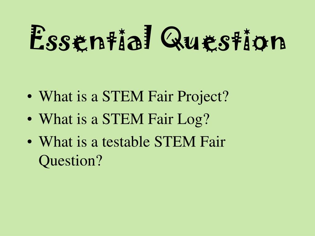 PPT - Third Grade STEM Fair Lessons Power Point PowerPoint Presentation