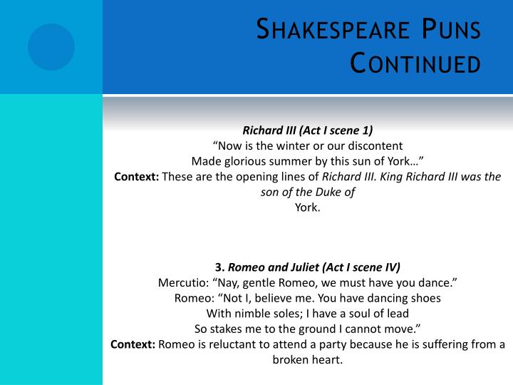 😍 Puns in romeo and juliet act 1 scene 1. Romeo and Juliet Act 1, Scene