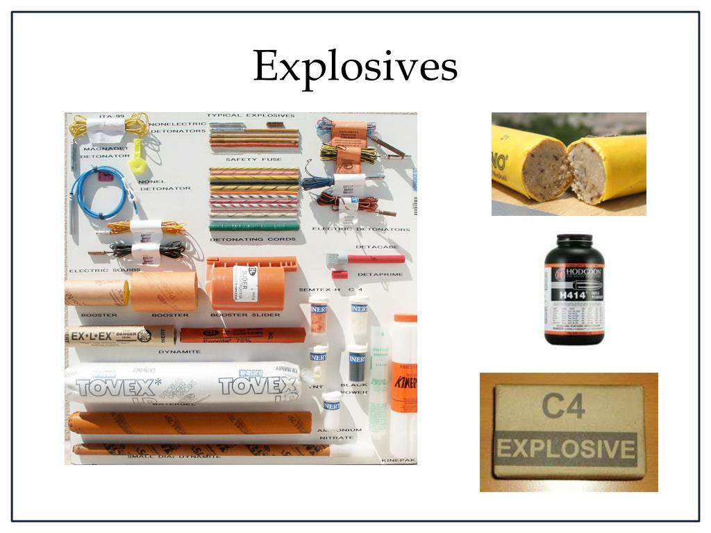 PPT Explosives Threats to First Responders PowerPoint Presentation, free download ID1851347