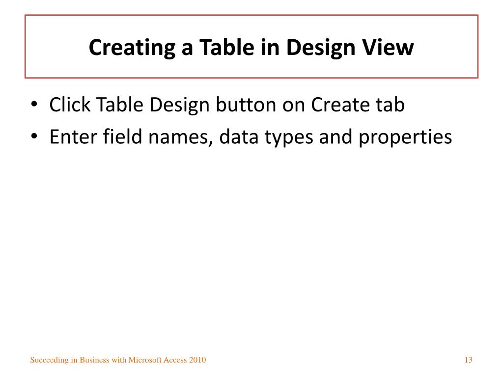 PPT Building The Database PowerPoint Presentation, free download ID