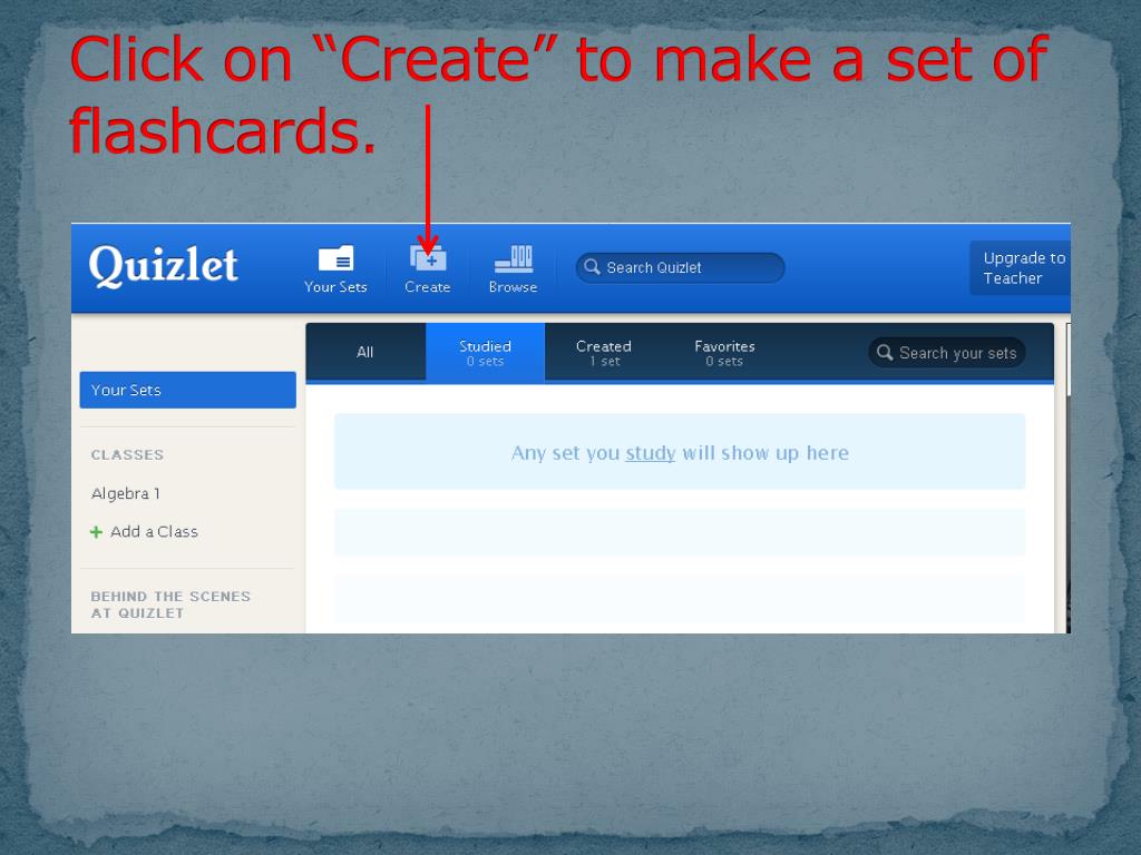 PPT Quizlet PowerPoint Presentation, free download ID1853154