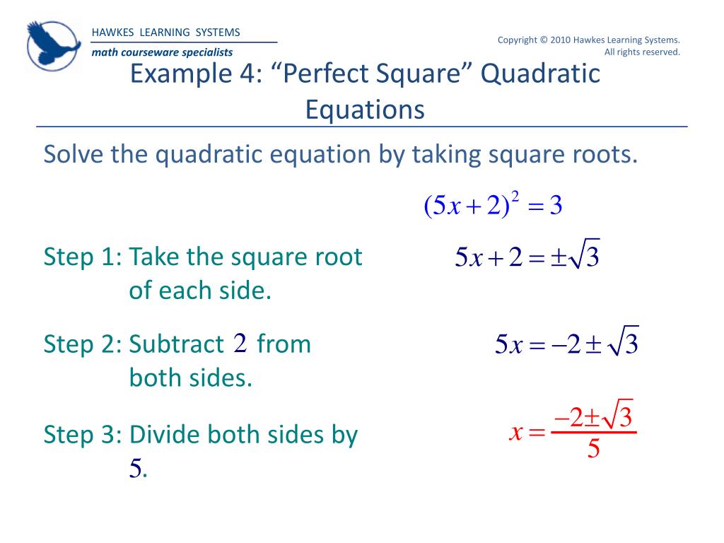 PPT Hawkes Learning Systems College Algebra PowerPoint Presentation