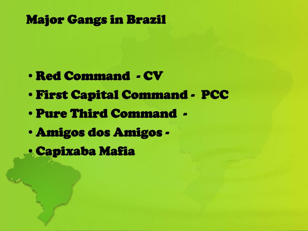 PPT Gangs of Rio PowerPoint Presentation, free download ID1854473
