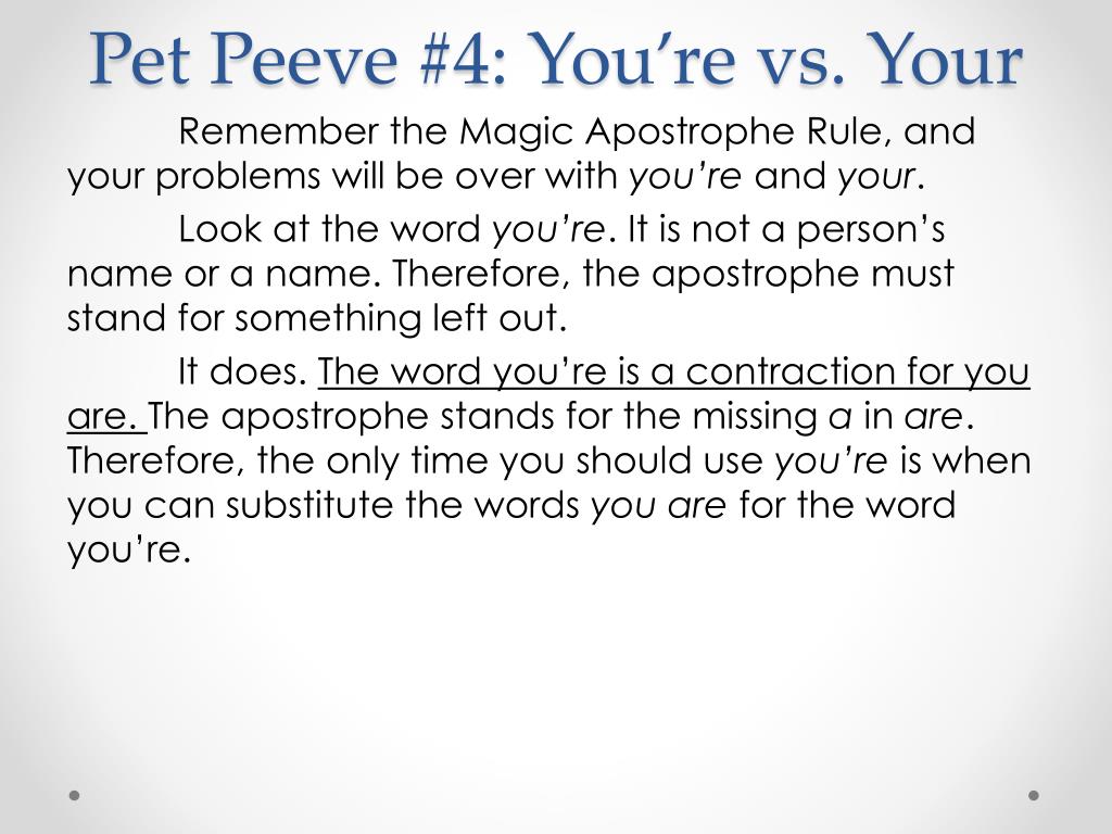 PPT Pet Peeves 15 PowerPoint Presentation, free download ID1855447