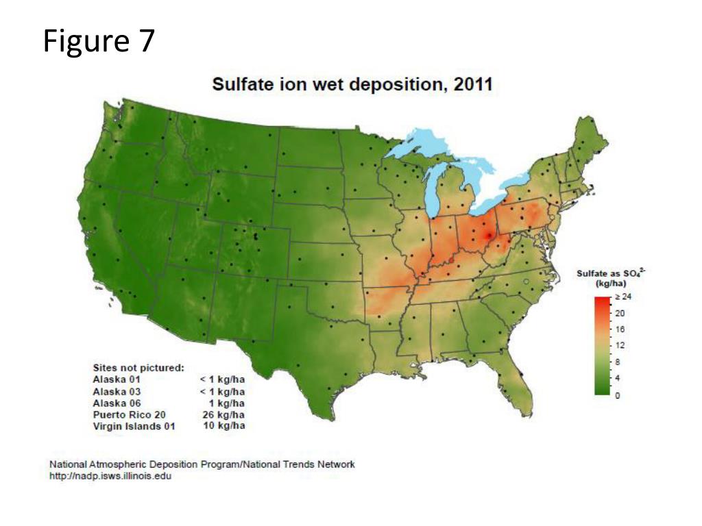 PPT Investigation of Acid Deposition Trends in the United States