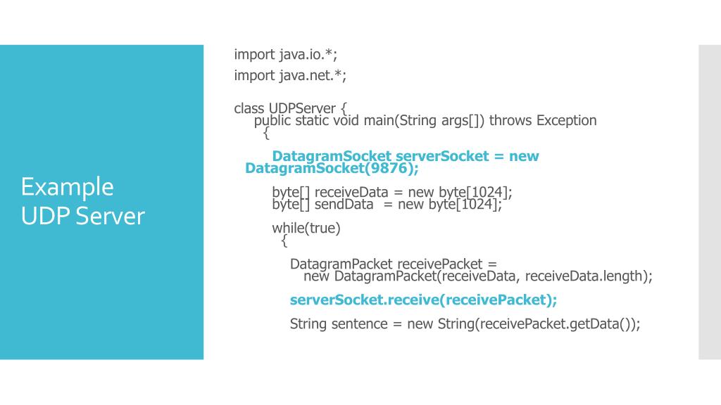 PPT SOCKET PROGRAMMING WITH MOBILE SOCKET CLIENT PowerPoint