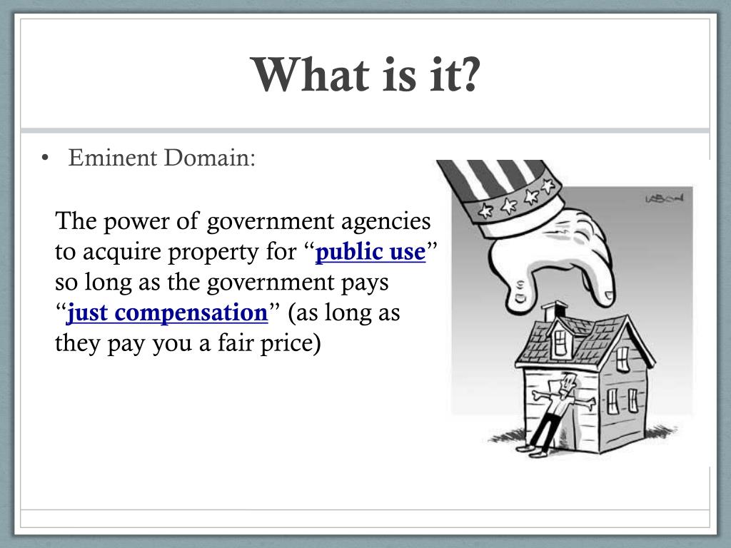 PPT Eminent Domain PowerPoint Presentation, free download ID1858228(04)