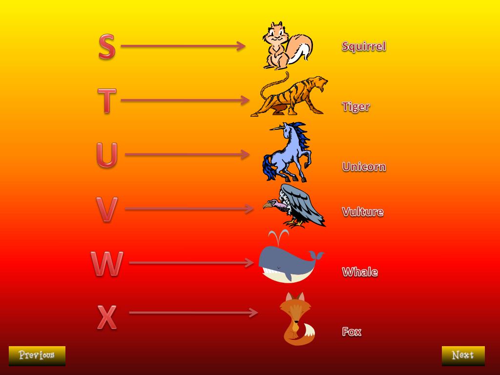 PPT The Animal Alphabet PowerPoint Presentation, free download ID