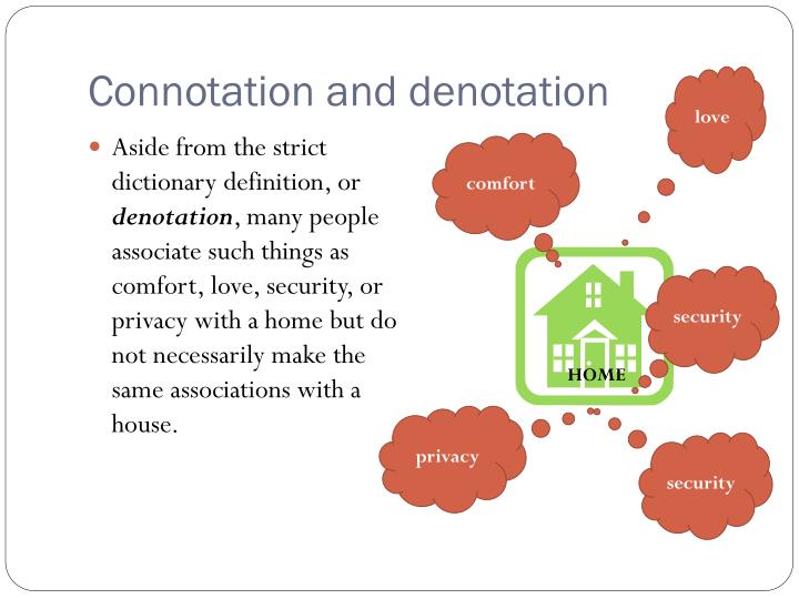 PPT Connotation vs. Denotation PowerPoint Presentation ID1862251
