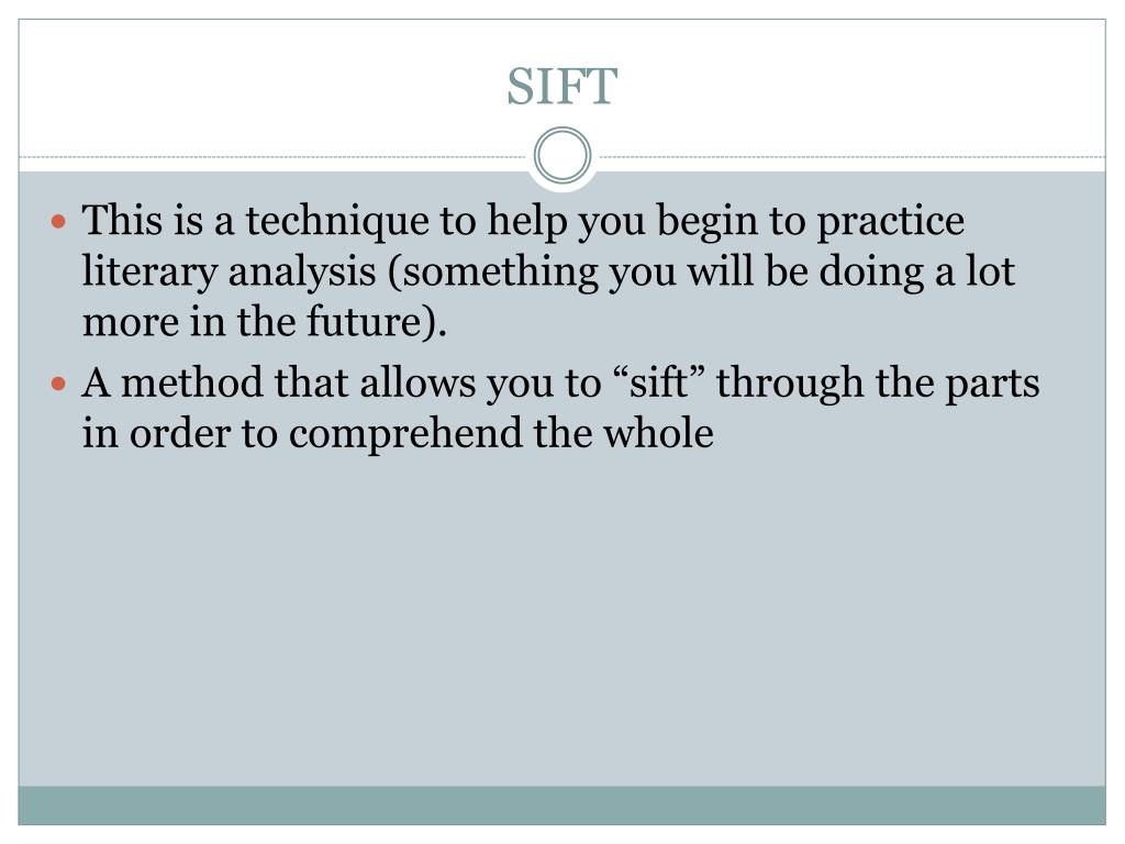 PPT SIFT PowerPoint Presentation, free download ID1863102