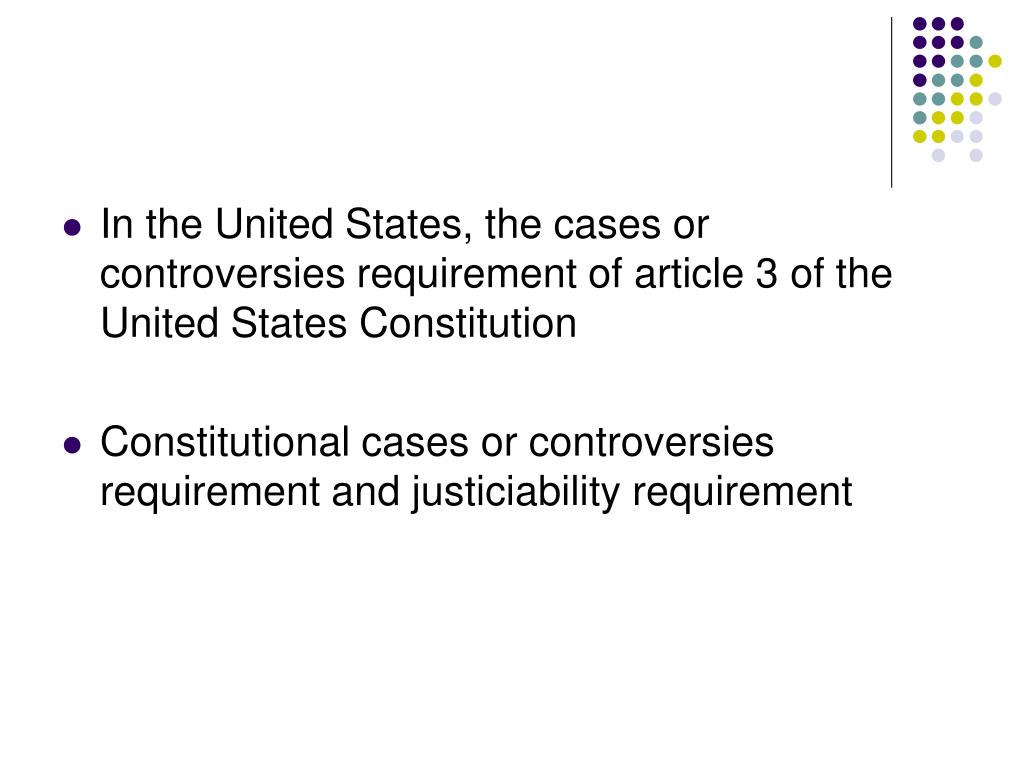 PPT CONSTITUTIONAL LAW 04 PROCESS OF CONSTITUTIONAL LITIGATION
