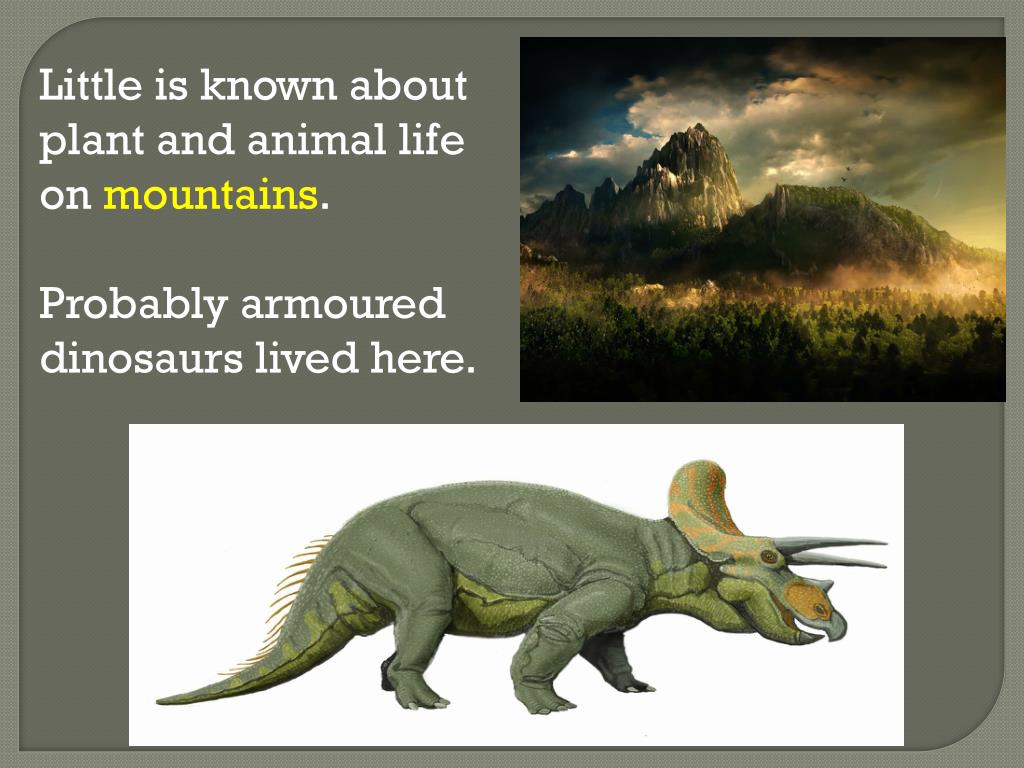 PPT Dinosaur Habitats PowerPoint Presentation, free download ID1865693