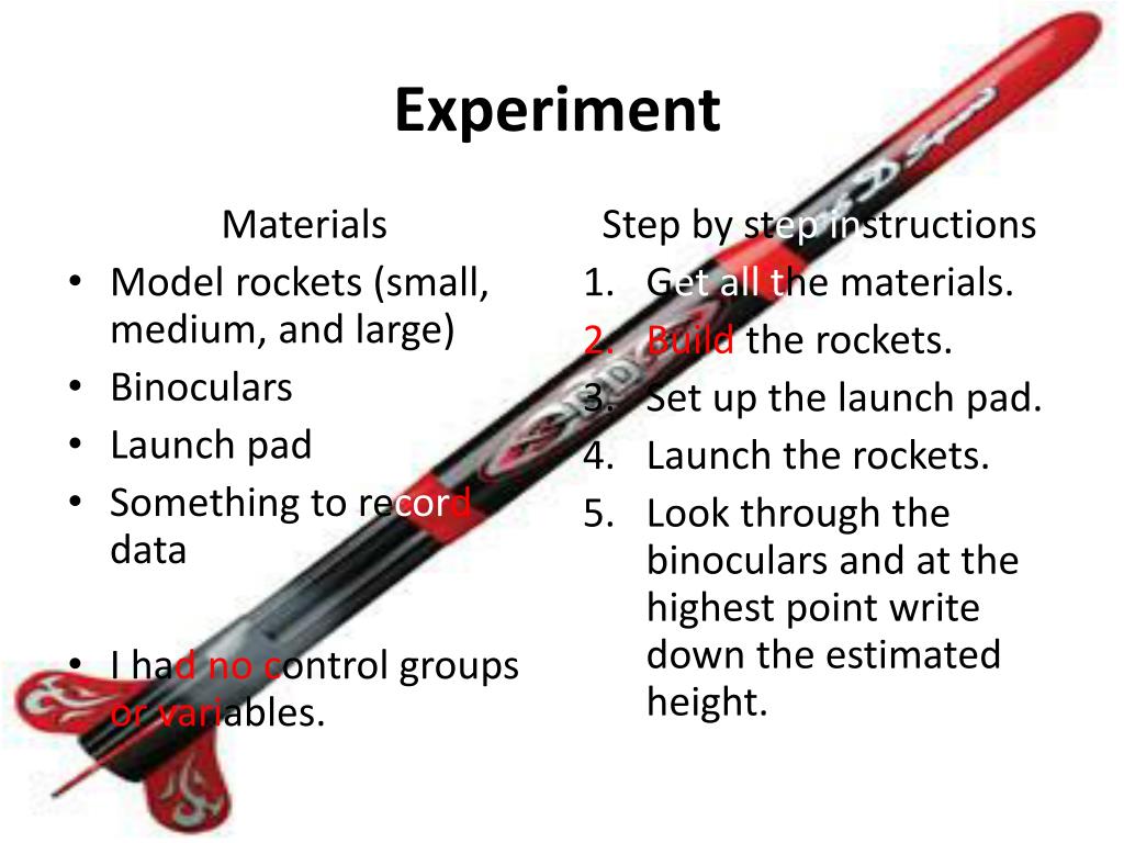 PPT Model Rockets PowerPoint Presentation, free download ID1866847
