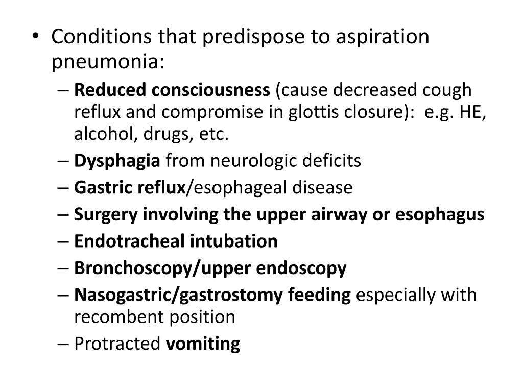 PPT Aspiration Pneumonia/ Pneumonitis (Treatment) PowerPoint