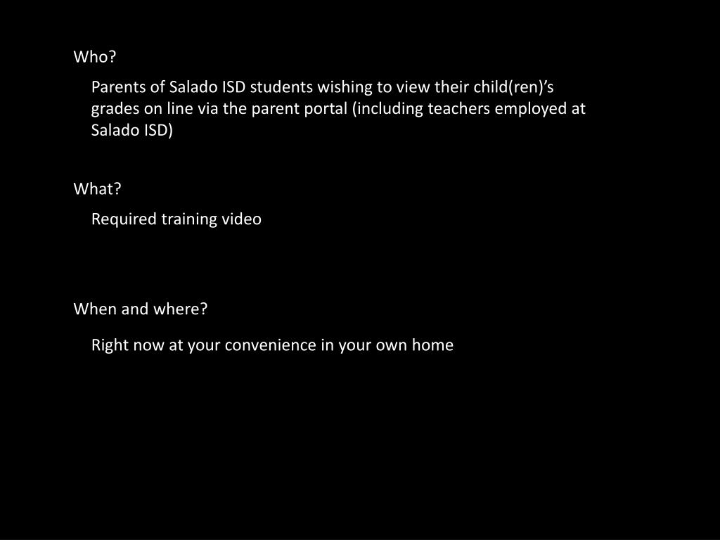 PPT PARENT PORTAL PowerPoint Presentation, free download ID1868563