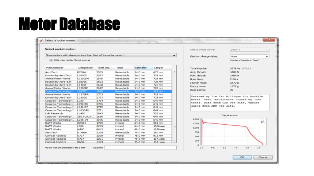 PPT University of South Alabama Launch Society Preliminary Design