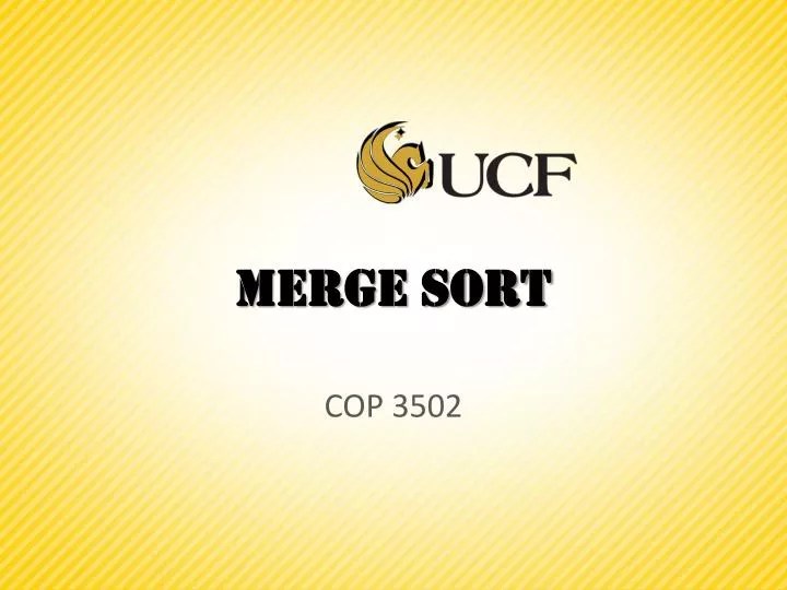 PPT Merge Sort PowerPoint Presentation, free download ID1878709