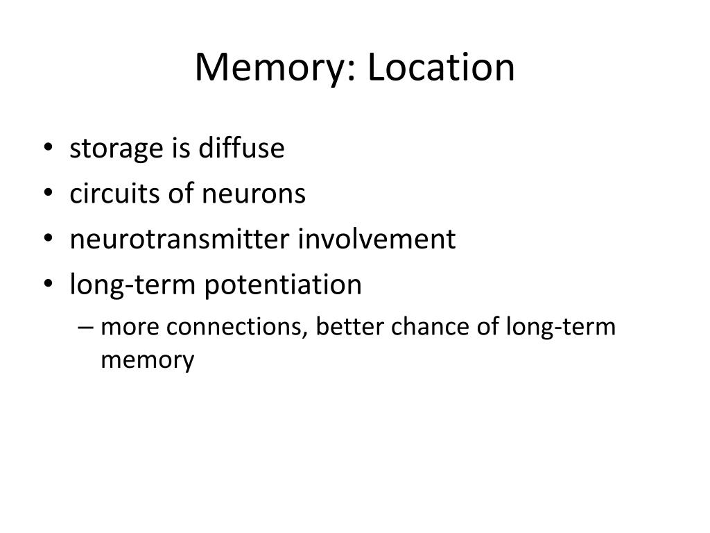 PPT Memory Chapter 7 PowerPoint Presentation, free download ID1879752