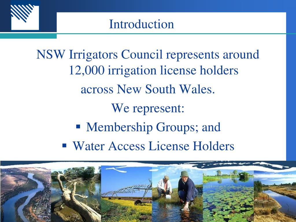 PPT NSW IRRIGATORS’ COUNCIL PowerPoint Presentation, free download