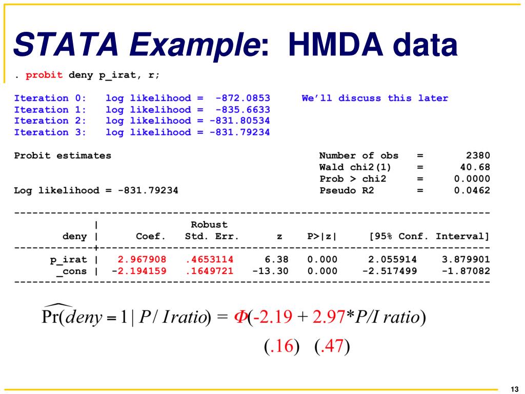 PPT Regression with a Binary Dependent Variable (SW Chapter 11