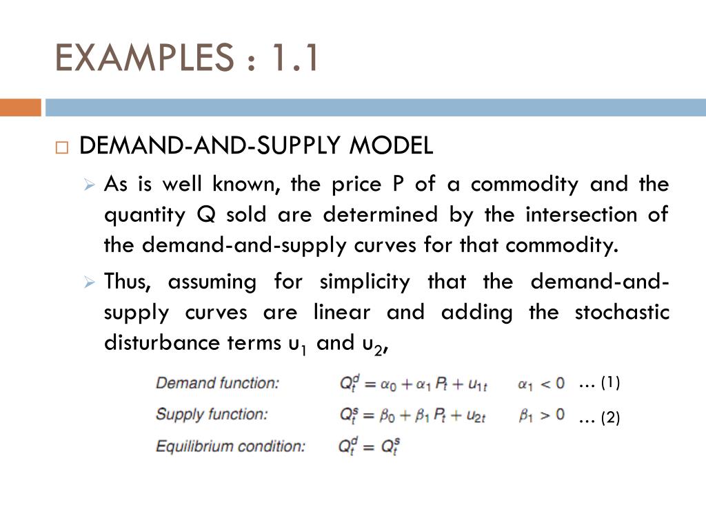 PPT SIMULTANEOUS EQUATION MODELS PowerPoint Presentation, free