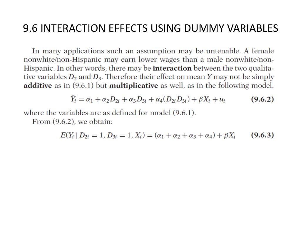 PPT ECONOMETRICS I PowerPoint Presentation, free download ID1882621